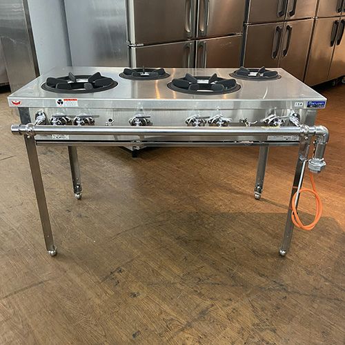 業務用/新品】【タニコー】ガステーブル 4口 【スタンダードシリーズ