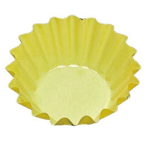 ファイン・カップ(500枚入)丸型 8号深 イエロー