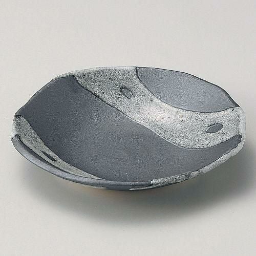 天目白流6.0深皿 18.8×18×3.3cm 045-239