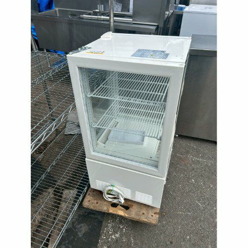 中古】四面ガラス卓上冷蔵ショーケース サンデン・リテールシステム AG