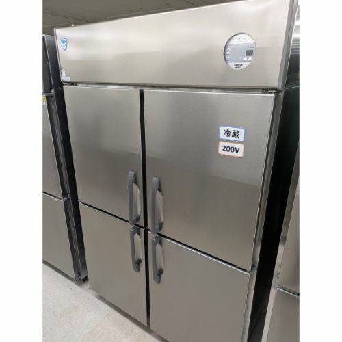 業界最長1年保証】【中古】縦型冷蔵庫 大和冷機 403CD-EX 幅1200×奥行