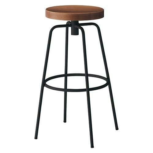 スタンドチェア ボストンハイスツール Quon(クオン) 幅370×奥行325φ×高さ710(mm)/送料別途見積