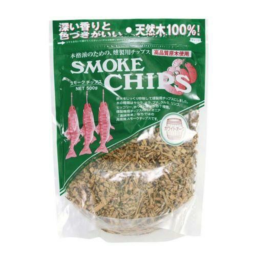 スモークチップ ホワイトオーク 500g