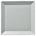キャレ27cmスクエアプレート(Cグレー)
