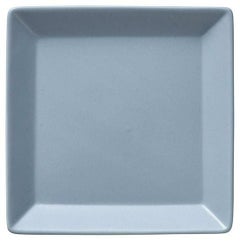 キャレ12cmスクエアプレート(Cブルー)