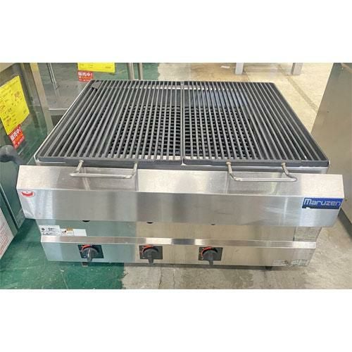 業界最長1年保証】【中古】チャーブロイラー マルゼン RCB-PF097 幅900 