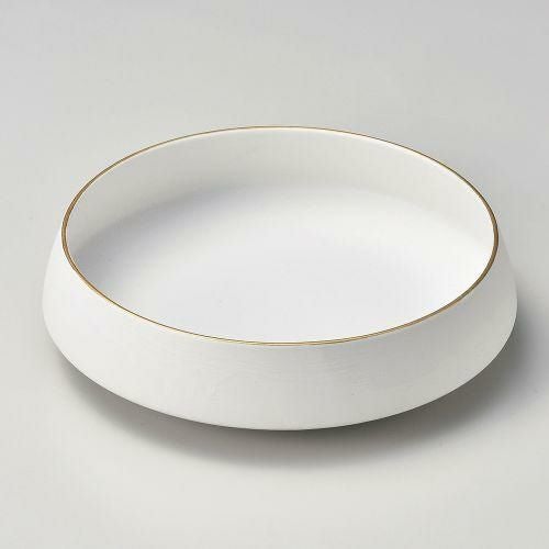 渕金ビスクマットくくり鉢(小) 16×4cm 036-179