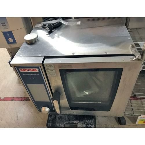 SALE 　業務用　2017年 ラショナル スチームコンベクションオーブン SCC XS 6 2/3 E 専用台付　 inbis_ha1-lm100ae