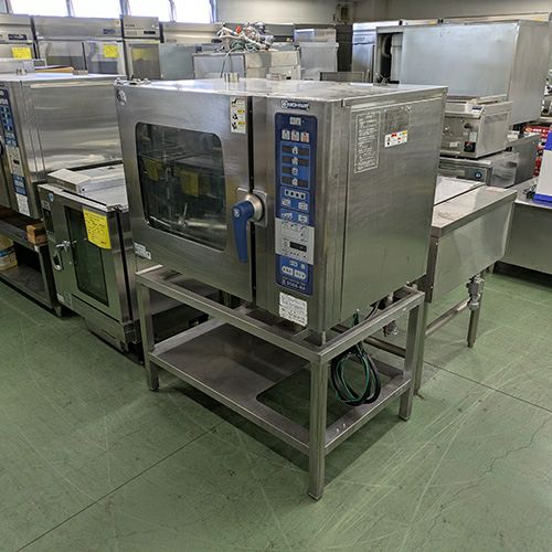 ニチワ 電気スチームコンベクションオーブン SCOS-610RH-R｜動作良好｜業務用スチコン｜ベーカリー・惣菜・焼き芋に SCOS-1220RH-R SCOS-1220RH-L ニチワ 電気スチームコンベクション