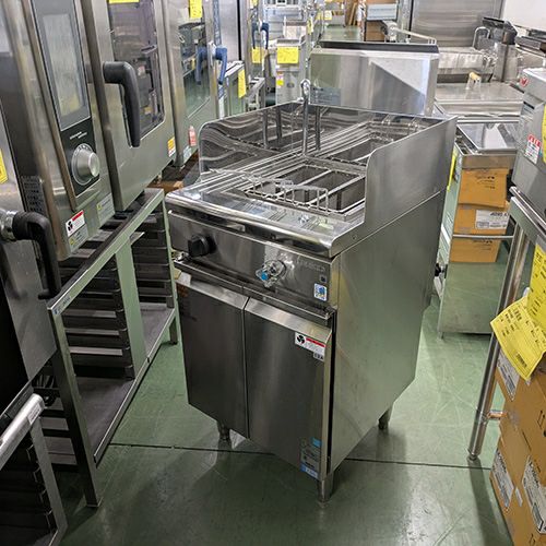 C(7800) タニコー パスタボイラー 都市ガス TGSB-50 2015年製 W500D600H1160 業務用 飲食店 厨房用 店舗用 中古 直接引き取り歓迎 大阪 タニコー パスタボイラー TGSB-50R 230702021252002 - 中古厨房機器