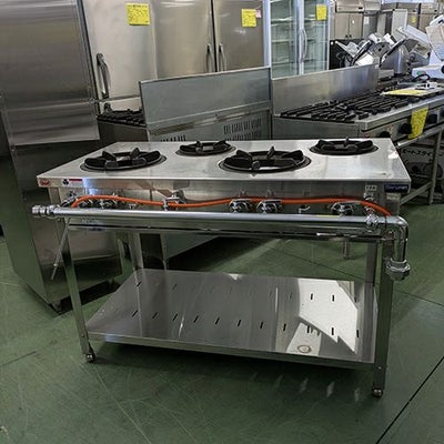 業務用/新品】【タニコー】ガステーブル 4口 【スタンダードシリーズ 