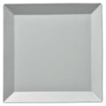 キャレ25cmスクエアプレート(Cグレー)