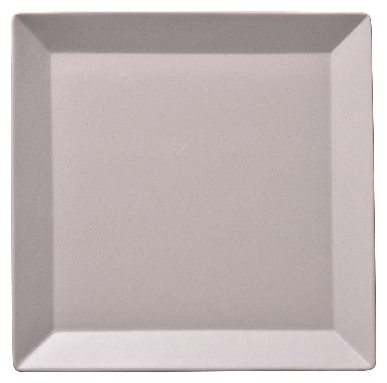 キャレ 27cmスクエアプレート(Cピンク)