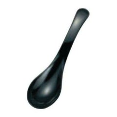 【まとめ買い商品】 【おじやスプーン 小 黒塗】 幅39(mm)/10入/業務用/新品