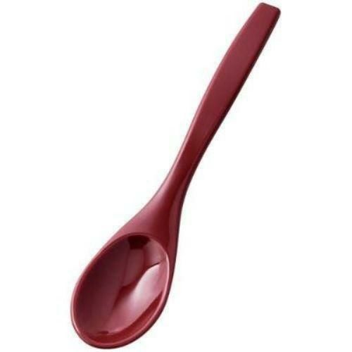 【まとめ買い商品】 えびす 平スプーン 朱 5-1179-1/30入/業務用/新品