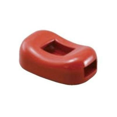 【まとめ買い商品】 ビーンズ箸止兼用箸置 朱/10入/業務用/新品