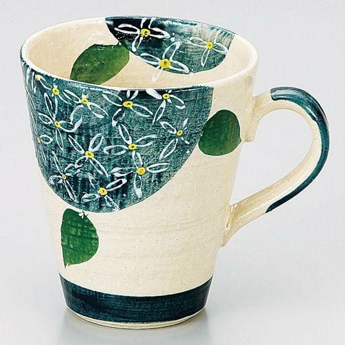 あじさい紺マグ φ9×10.4cm(290cc) 552-049