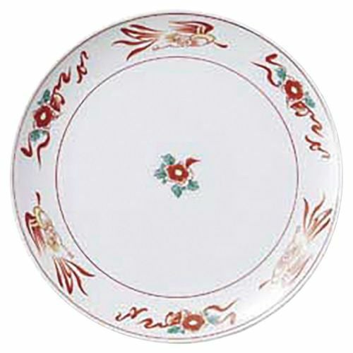 花鳥10吋丸皿 26cm 593-179