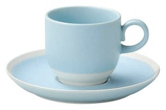 ソリッドブルーコーヒー碗