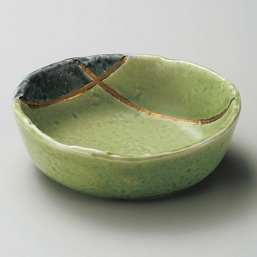 若草金彩5.5ボール φ16.5×5.2cm 257-129