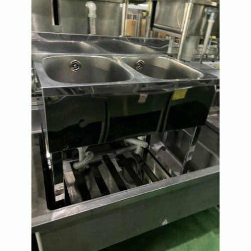 KP2-750,KPC2-750【東製作所】二槽シンク【組立式】幅750×奥行450×高さ