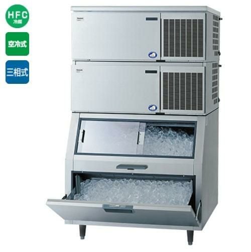 SIM-AS480N-FB4【パナソニック】キューブアイス製氷機【セル方式】スタックオンタイプ 480kgタイプ 幅1087×奥行862×高さ1840mm 三相200V