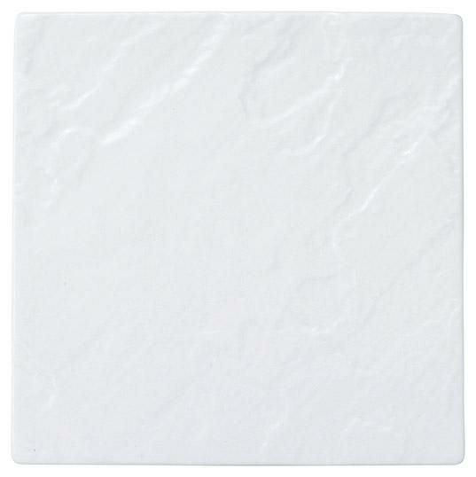 メテオ18cmスクエアプレート(WH)