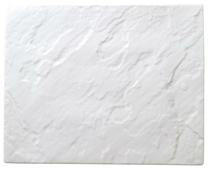 メテオ34cmレクタングルプレート(WH)