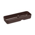 ABS 段付カトラリーBOX 大 茶塗/業務用/新品