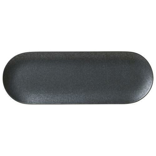 ラポール34cmプレートロング(マットブラック) 34×12×1.3cm 450-169