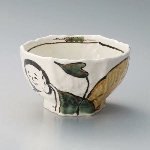 ほてい様50六角丼 φ15.5×9.3cm 310-259