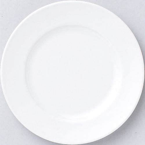 【ベーシック ホワイト リム玉 17cm 皿】【プレート】【Basic】【10枚入】【プロ用】