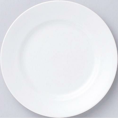 ベーシック ホワイト リム玉 23cm 皿 プレート Basic 10枚入 /ビュッフェ取皿/業務用食器