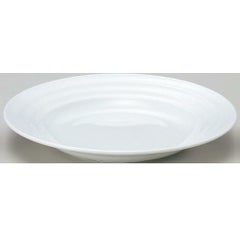 リネア ホワイト 11吋 深皿 Linea White /グループB