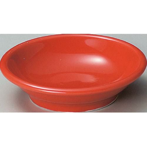 深皿 ユーラシア 10cm深皿赤 10枚入/洋食器