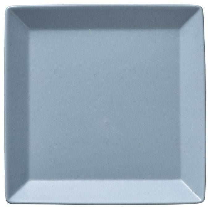 キャレ15cmスクエアプレート(Cブルー)