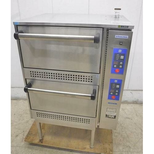 中古】立体炊飯器 北澤産業 KRA-100N 幅748×奥行707×高さ1200 都市ガス