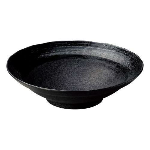 黒御影内黒刷毛尺鉢 φ31×8.2cm 240-079