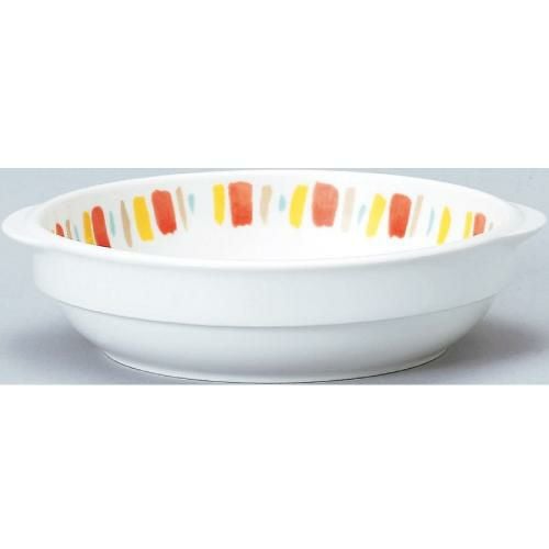 ダイヤセラム (強化) オレンジ十草 スタック グラタン M /10個入