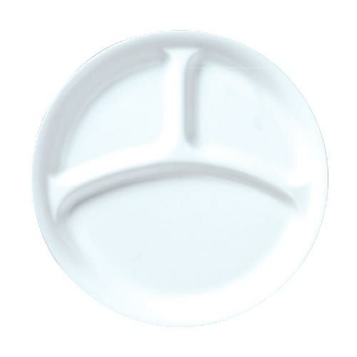 ダイヤセラム (強化) 仕切皿 26cm /10枚入/洋食器