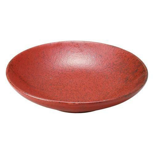 あかゆずめん皿 φ23×5cm 300-229