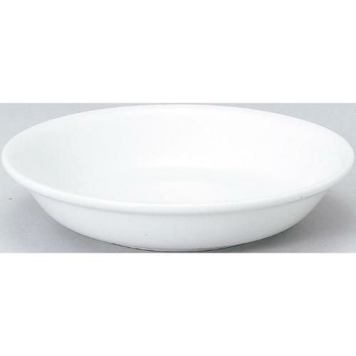 白中華メタ玉16cm 深皿