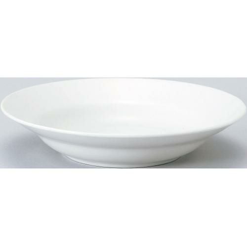 深皿 【リムシェイプ8吋深皿】 6-59-18 高さ42mm×直径:208  10枚入【業務用】【グループB】【プロ用】