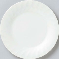 大皿 【ホワイトシェル 9吋大皿】 6-62-4 高さ23mm×直径:232  10枚入【業務用】【グループB】【プロ用】