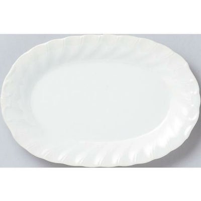 プラター 【ホワイトシェル 10吋プラター】 6-62-18 幅268mm×奥行178mm×高さ27mm  10枚入【業務用】【グループB】【プロ用】