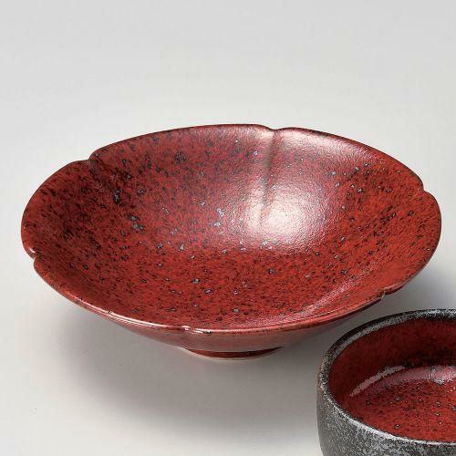 赤柚子天目向付 φ15.3×4.5cm 028-279