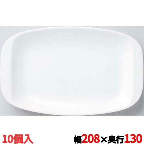 プラター 平耳付8吋プラター 10個入/洋食器/アラカルト