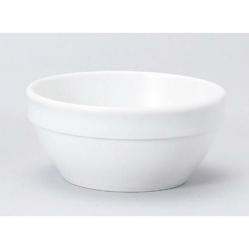 スタック ボール SS 白 /10個入/業務用食器