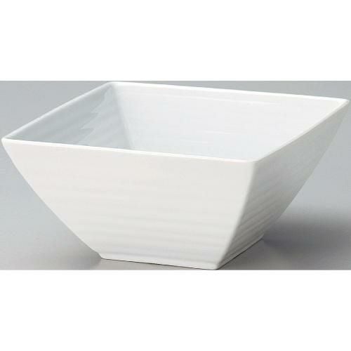 鉢 正角鉢16cm白 10個入