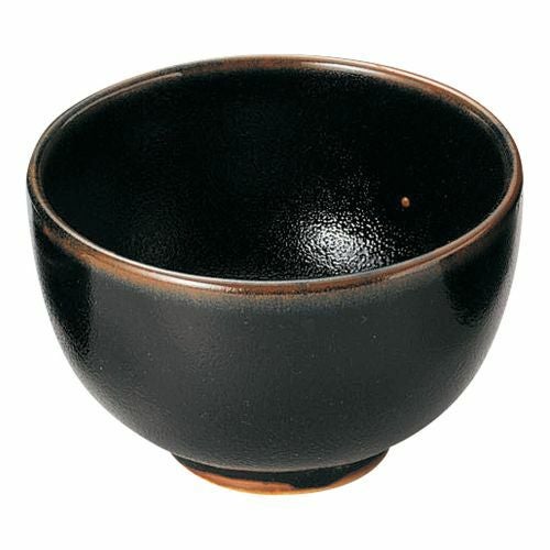 柚子天目夏目5.0丼 φ14.5×9cm 407-289